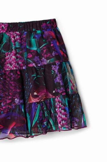 Printed tulle skirt | Desigual