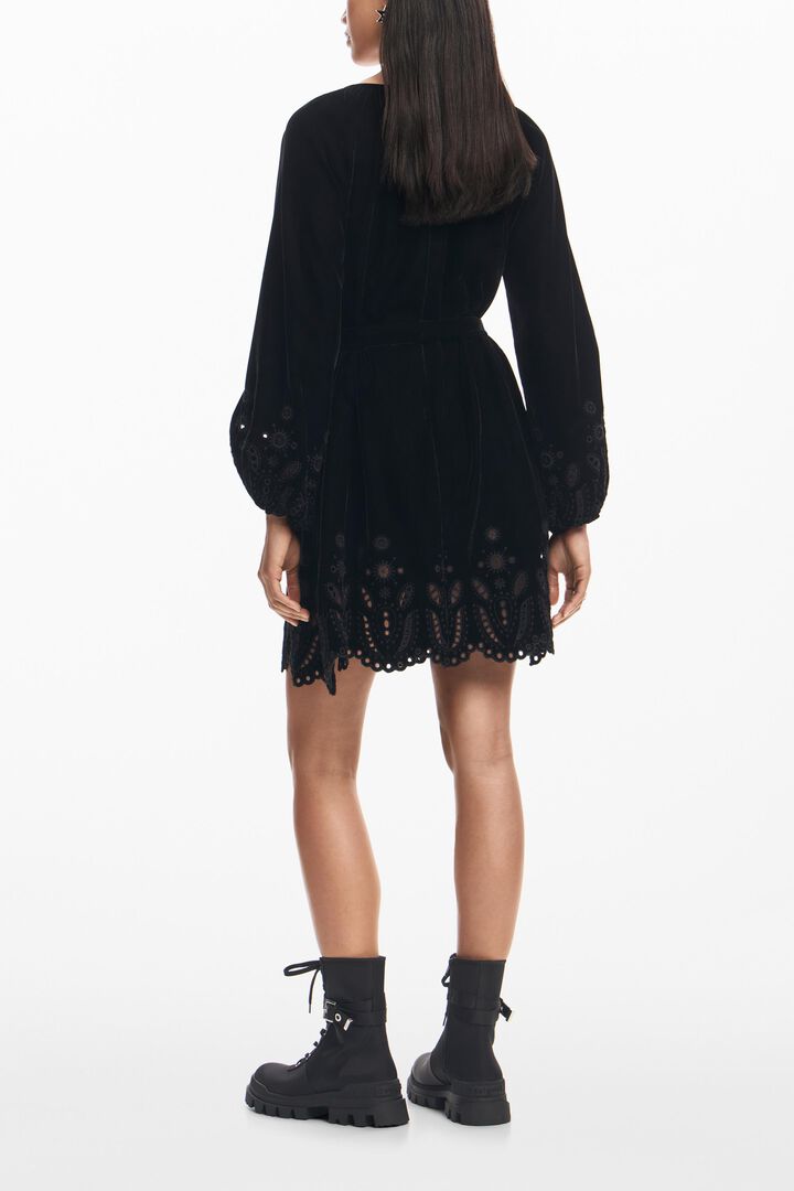 Abito mini ricamato | Desigual