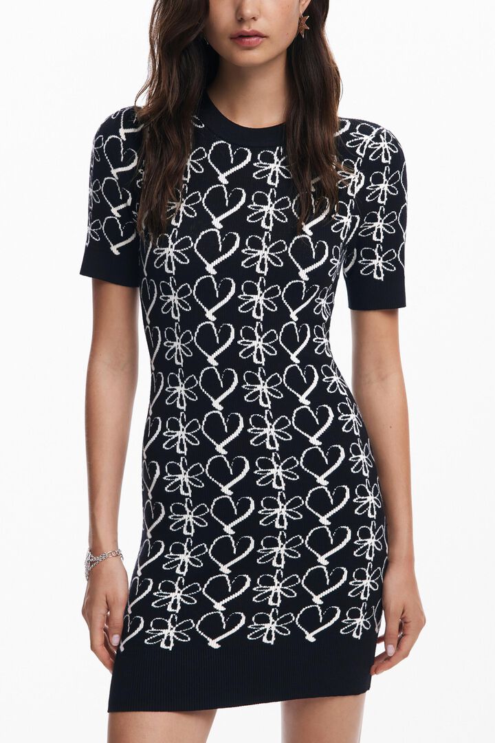 Printed Mini Dress M. Christian Lacroix