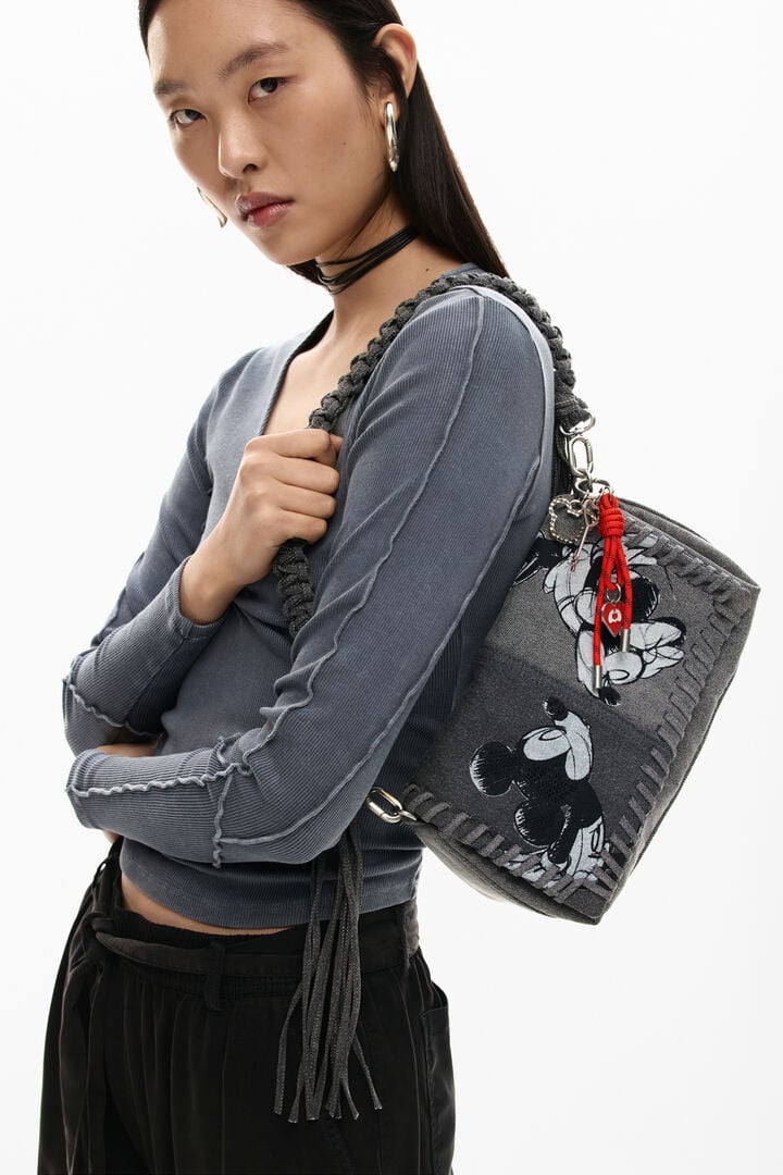 Średnia torba denim Mickey Mouse™ | Desigual