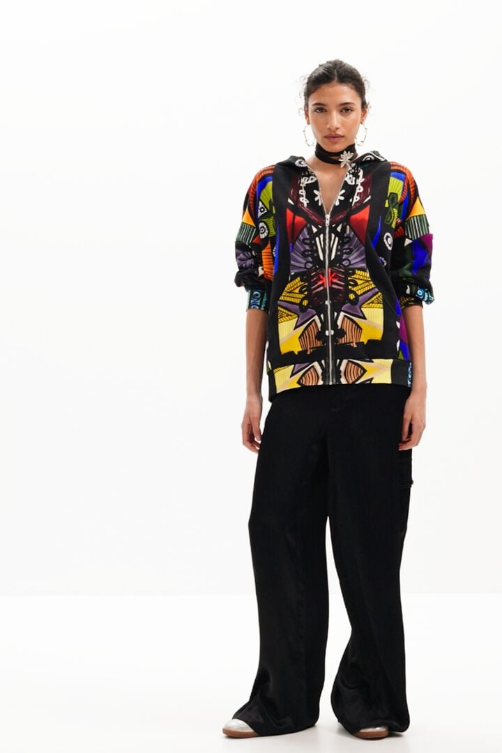 M. Christian Lacroix arty hoodie | Desigual