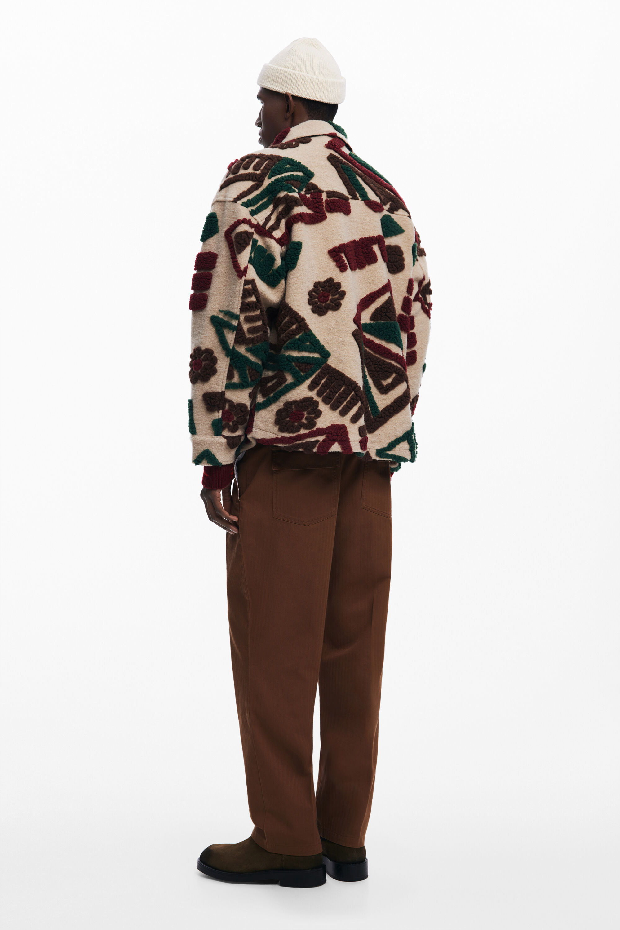 オーバーサイズのウールジャケット メンズ用 I Desigual.com