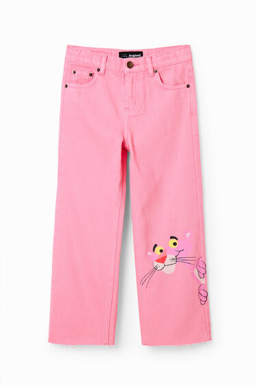 Wijd uitlopende jeans Pink Panther | Desigual