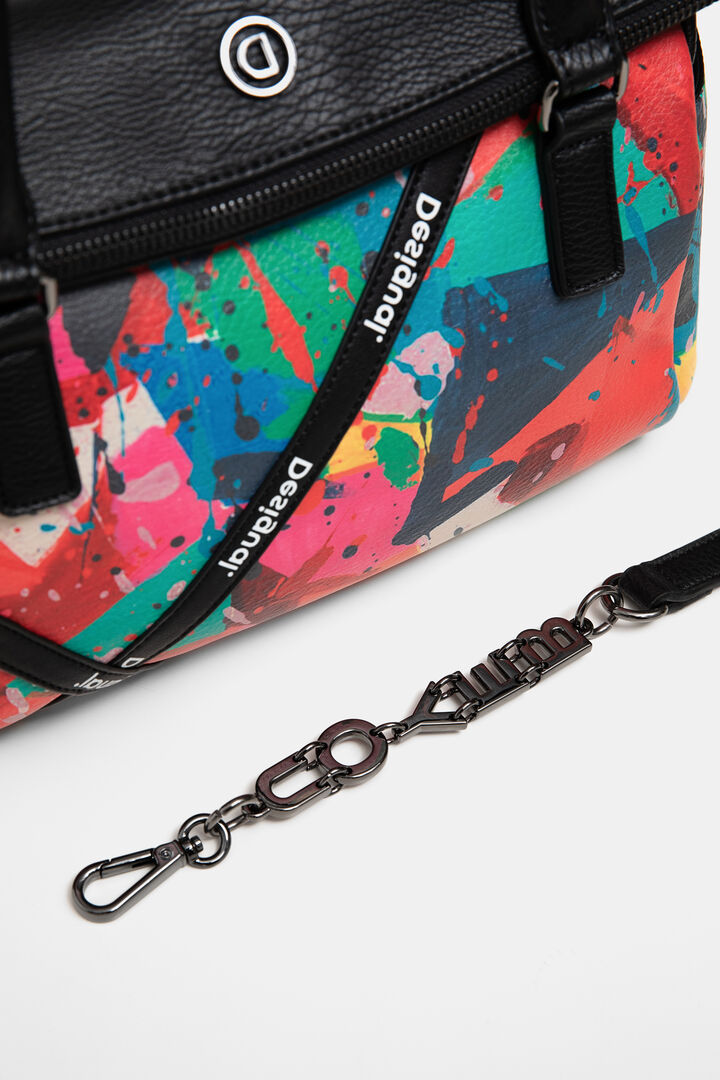 Bolso maletín tiras logo | Desigual