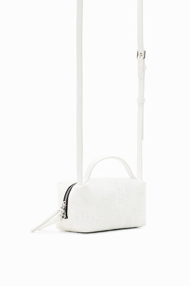 Bandolera mini flors brodades | Desigual