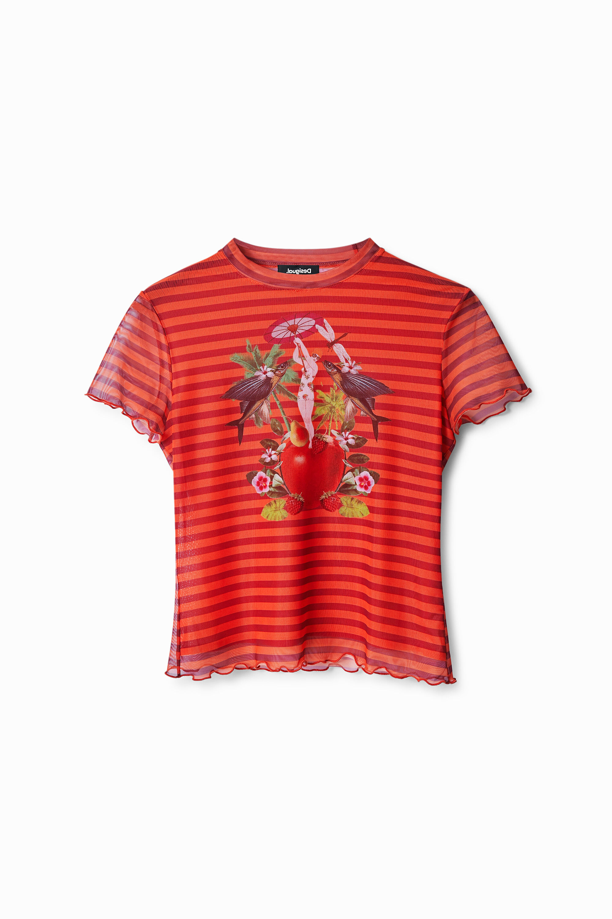 Shirt mit Streifen Slim Fit