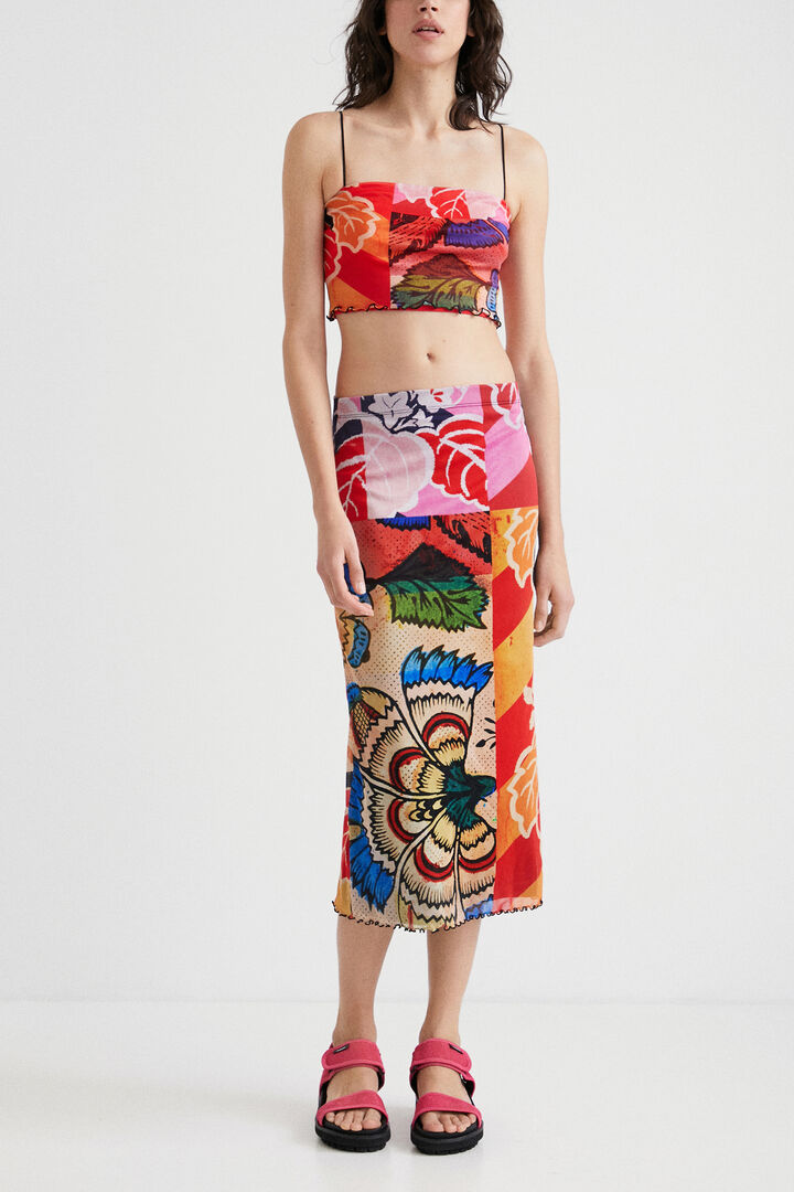 Falda midi M. Christian Lacroix | Desigual