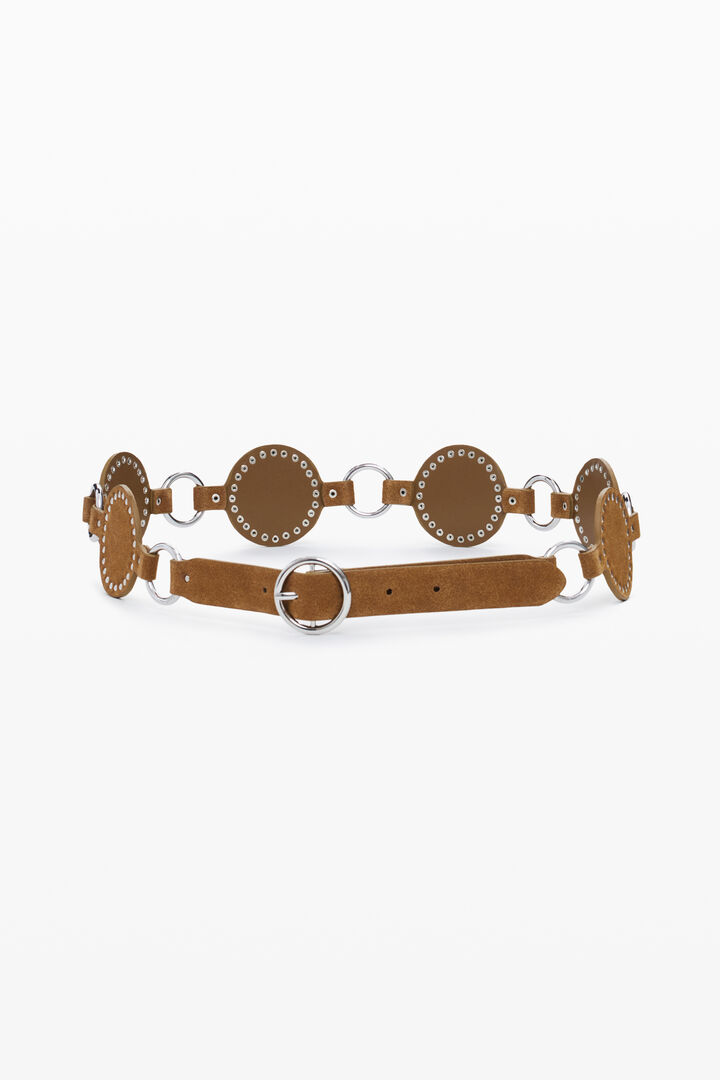 Ceinture en cuir articulée | Desigual