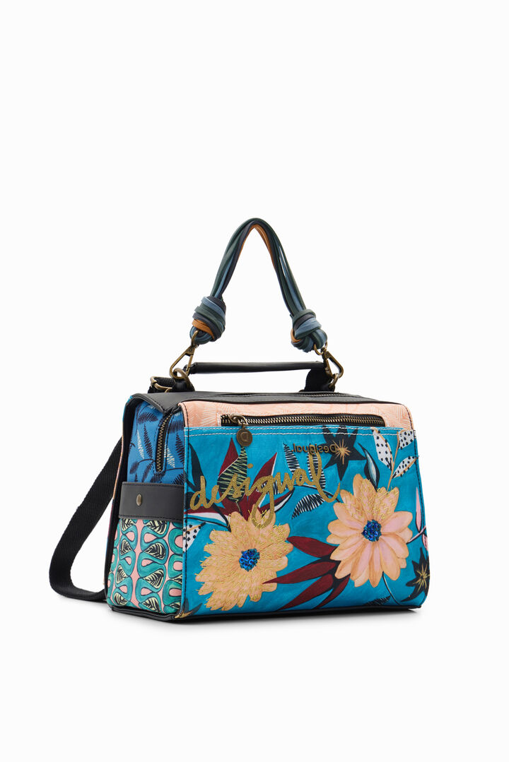 Canvas print backpack convertible | Desigual
