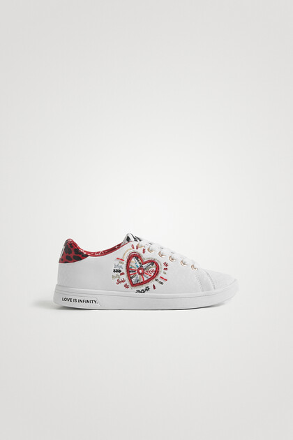 Classic embroidered sneakers