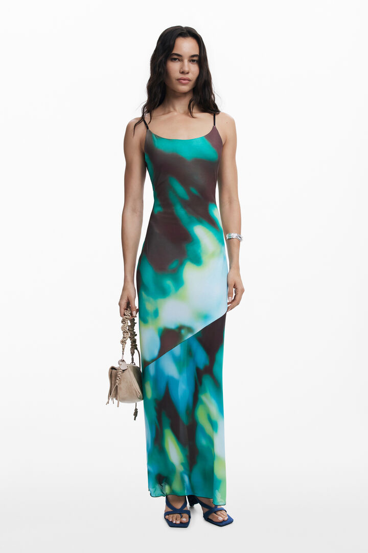 Tie-Dye Spaghetti Strap Dress | Desigual