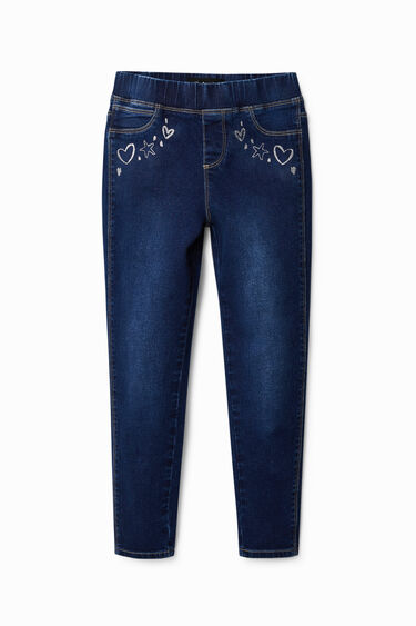 Jeggings slim dibuixos | Desigual