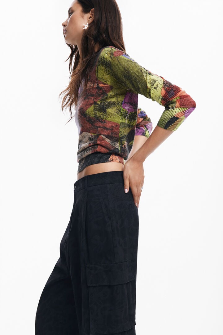 Pantalones cargo estampado M. Christian Lacroix | Desigual