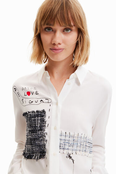 Virágos patchwork ing | Desigual