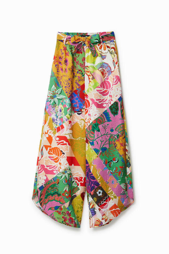 M. Christian Lacroix trousers with slits | Desigual