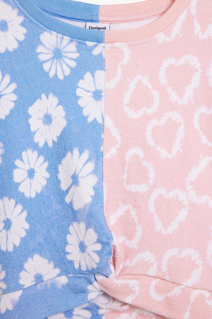 Two-tone T-shirt | Desigual