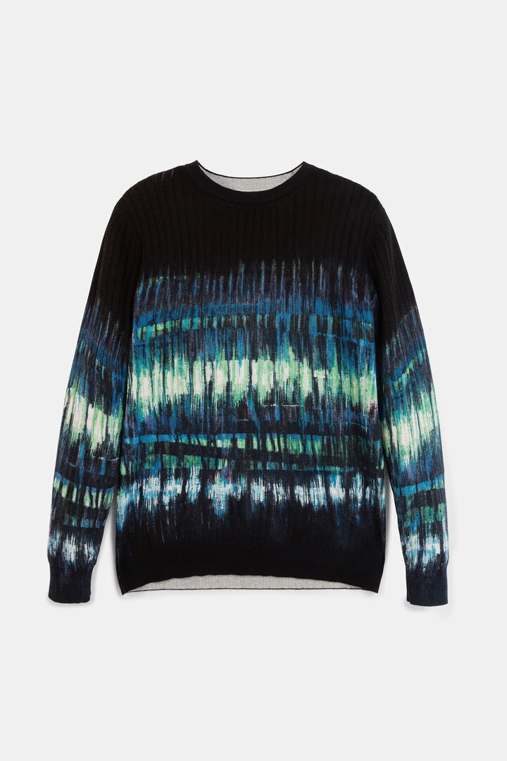 Pull jacquard 100% coton | Desigual