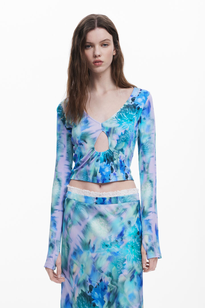 Collina Strada midi skirt | Desigual