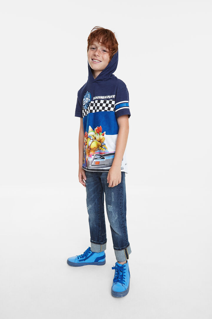 T-shirt Mario Kart et Go! en paillettes | Desigual