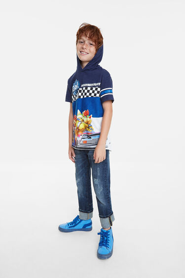 Mario Kart and Go! sequins T-shirt | Desigual
