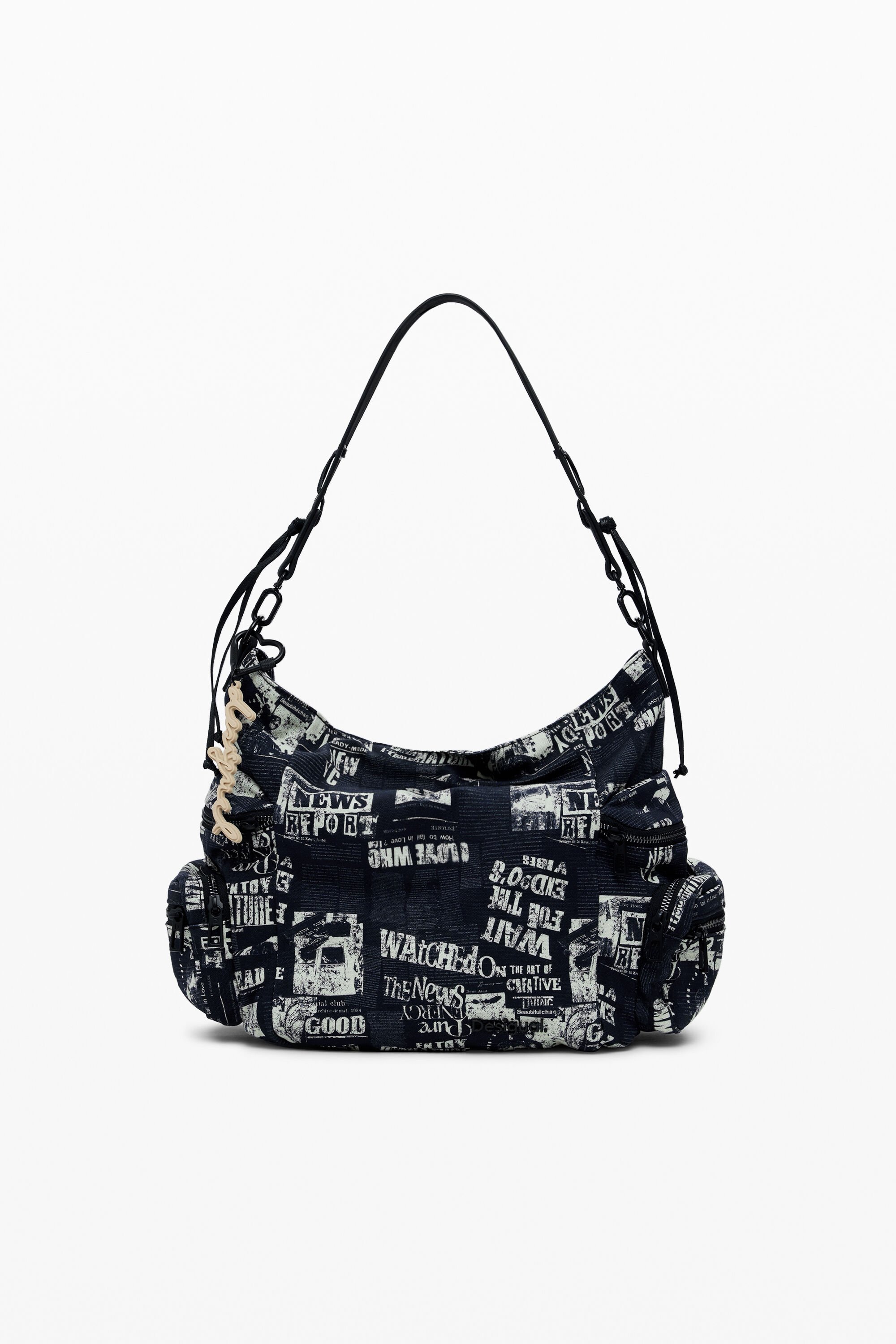 Sac à bandoulière moyen journal - Desigual - Modalova