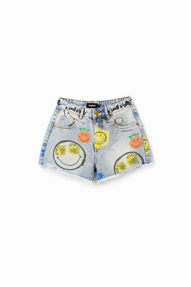 Shorts texans Smiley® | Desigual