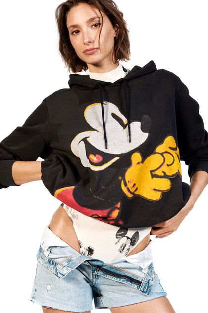 Sweatshirt estampado Mickey Mouse