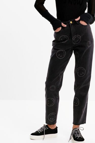 Smiley® mom jeans | Desigual