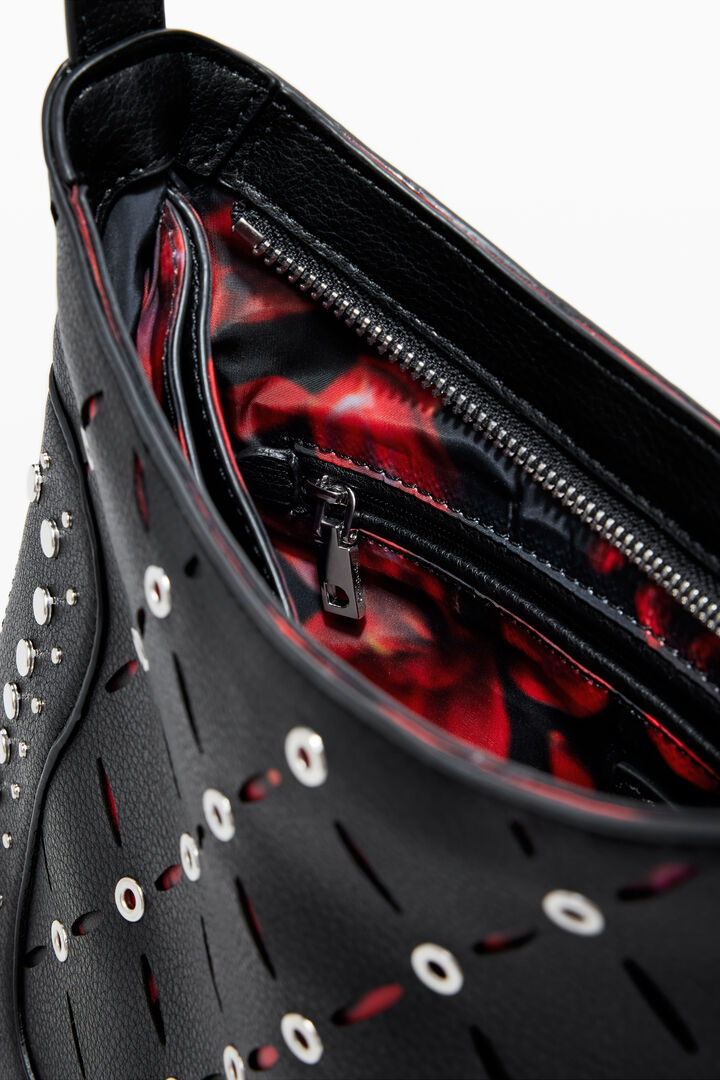 Bolso efecto piel troquelado pequeño | Desigual
