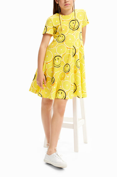 Vestit Smiley® llimones | Desigual