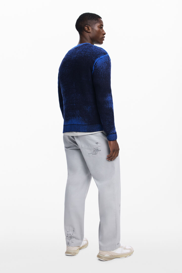 Jersey cardigan degradado | Desigual