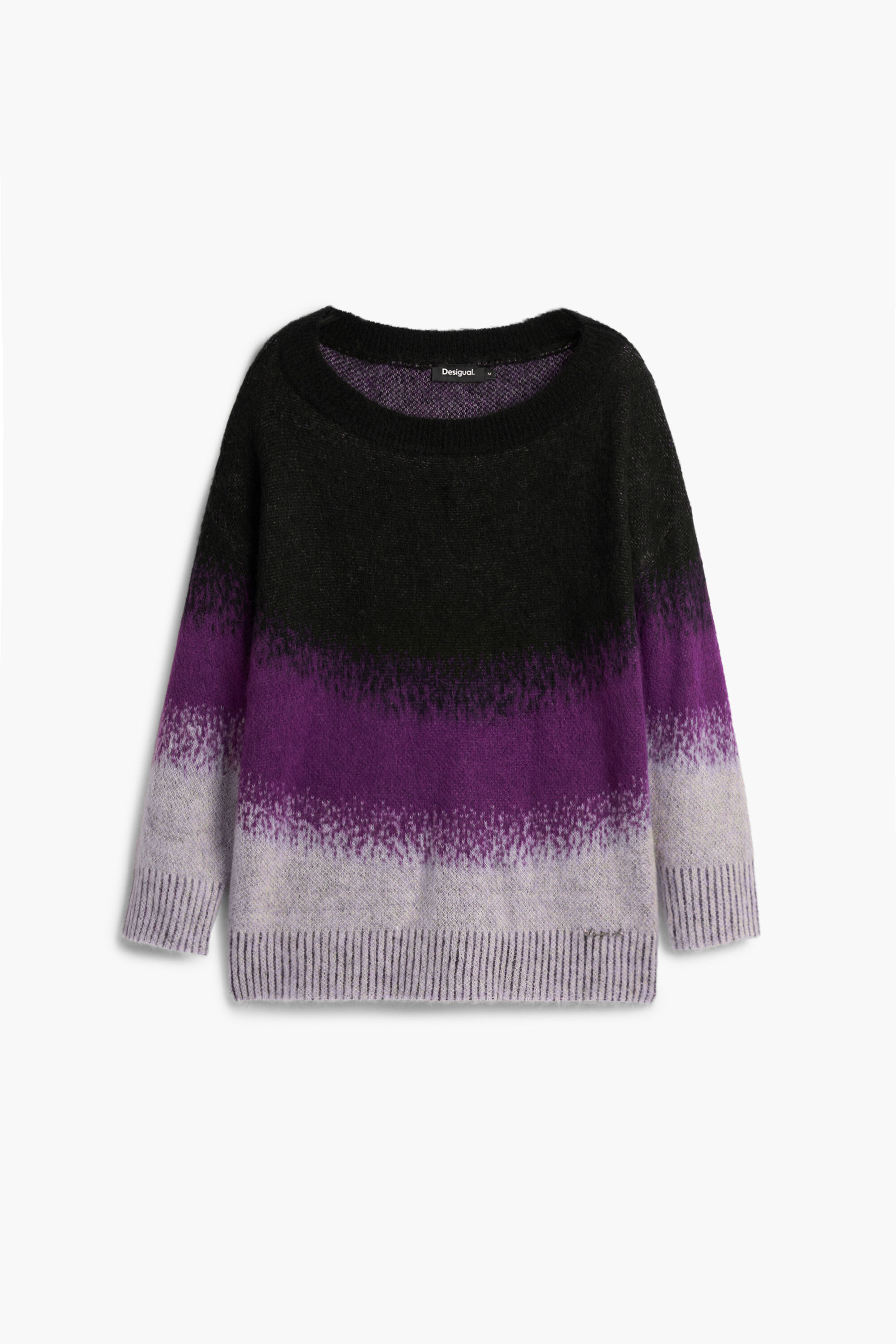 Gradient knit sweater Women's I Desigual.com