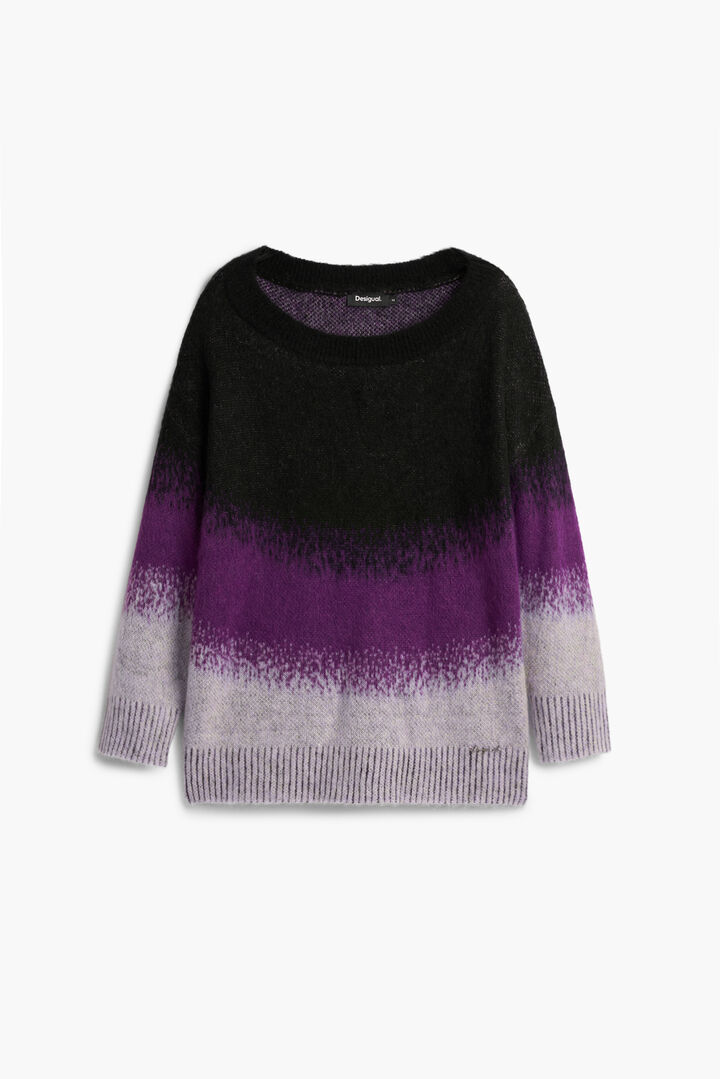 Gradient knit sweater | Desigual