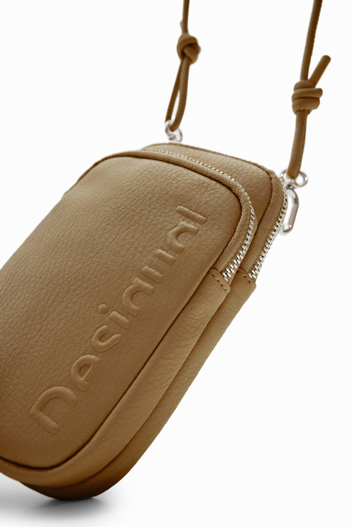 Faux-leather wallet phone case | Desigual