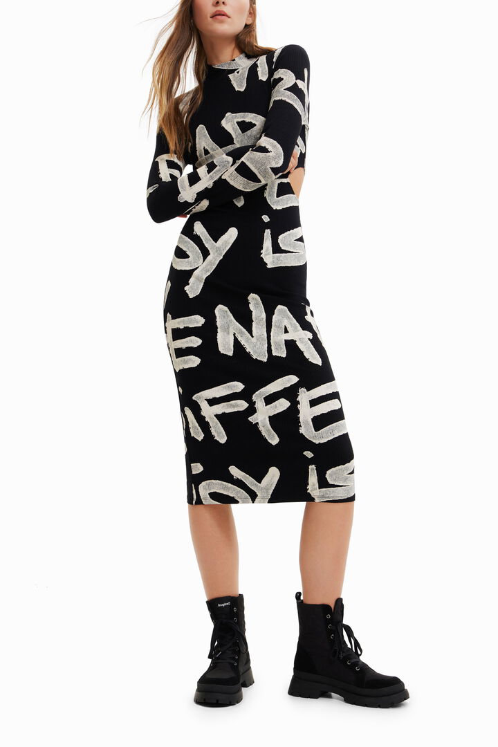 Vestido midi Manifesto | Desigual