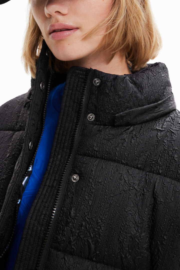 Jaqueta padded textura | Desigual