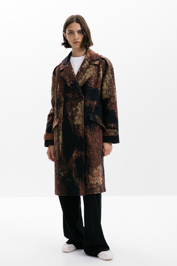 Coat designed by Mr. Christian Lacroix | Desigual