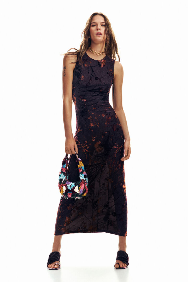 Oriental midi dress | Desigual