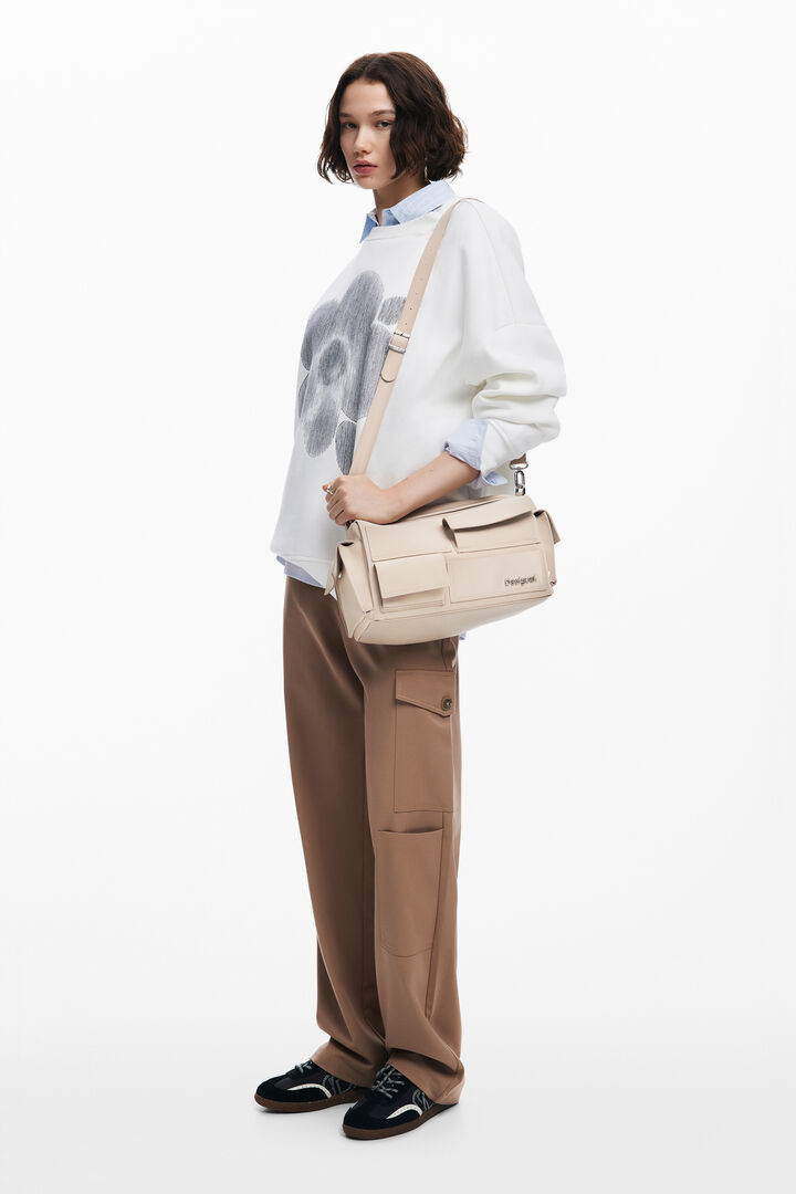 Bolso baguette multibolsillo | Desigual