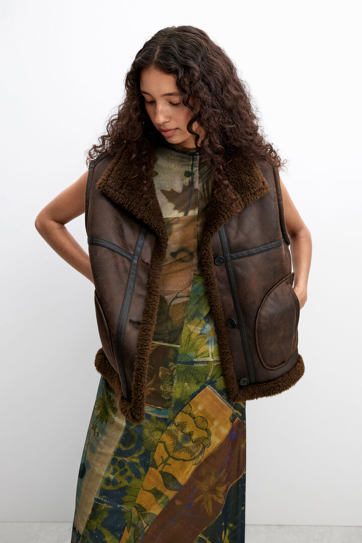 Double-face detachable coat