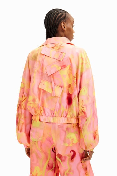 Collina Strada floral oversize jacket | Desigual
