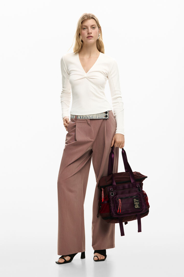 Rib knot T-shirt | Desigual