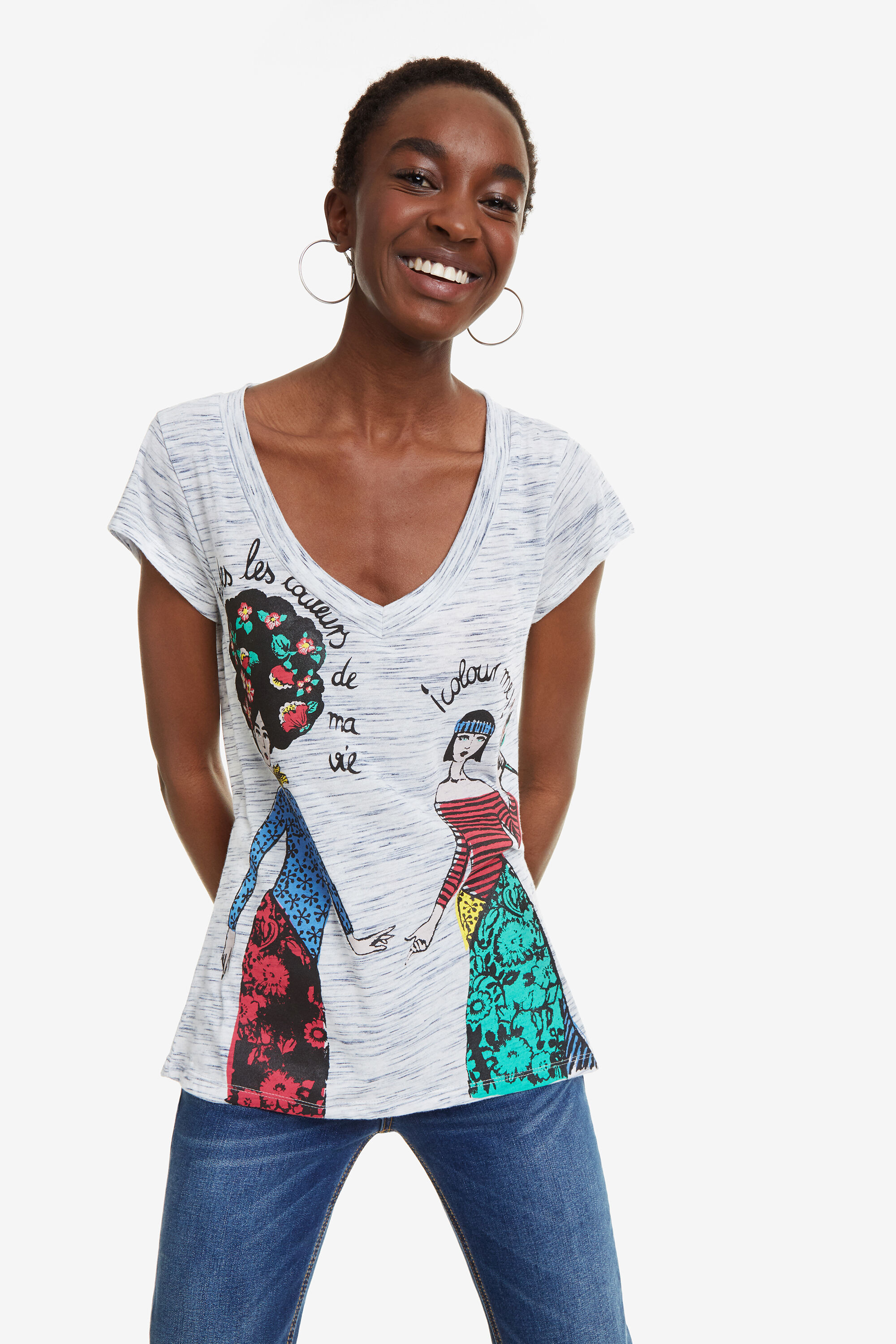 Jeans desigual femme 2019 clearance