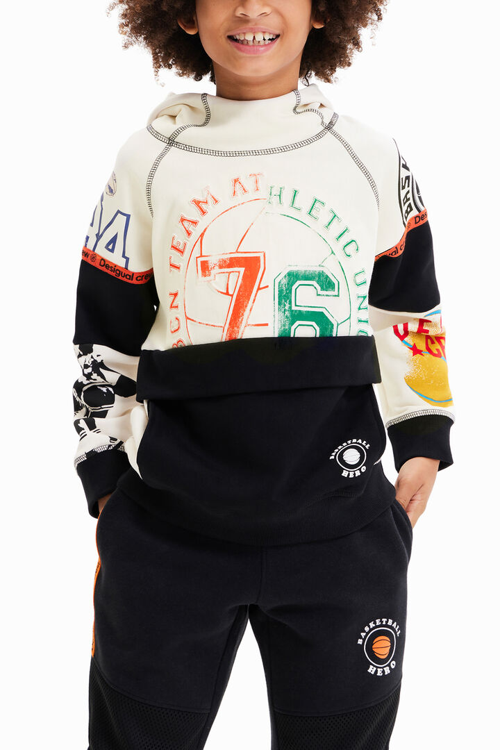 Sudadera patch sport | Desigual