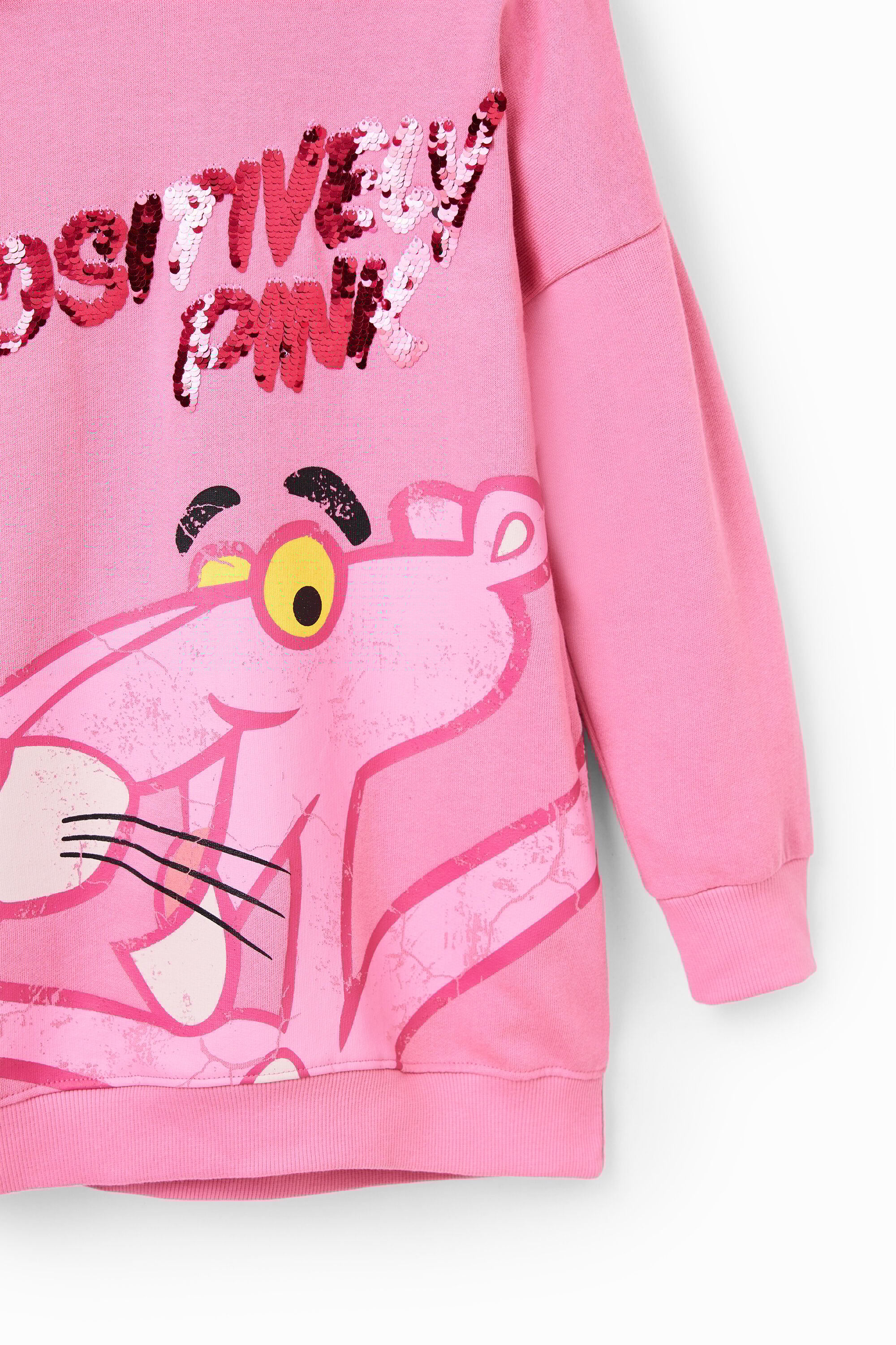 Pink Panther sweater dress