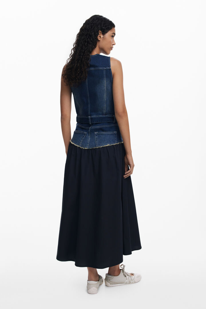 Kombiniertes Jeanskleid | Desigual