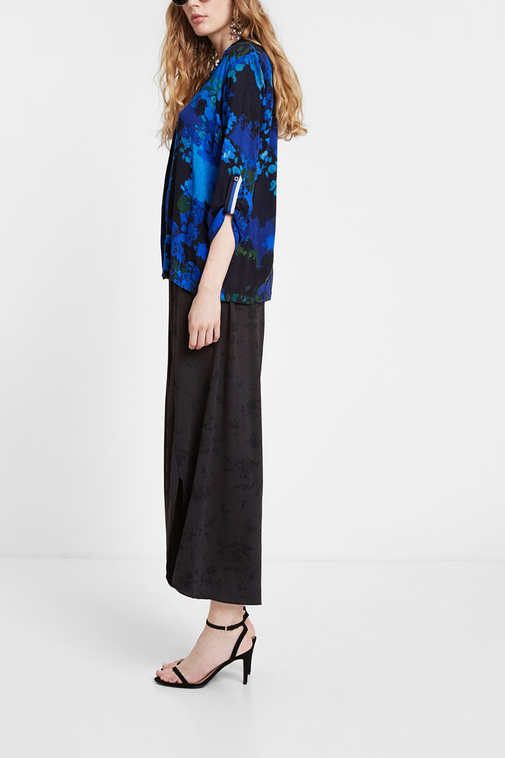 Camisa de camuflaje floral | Desigual