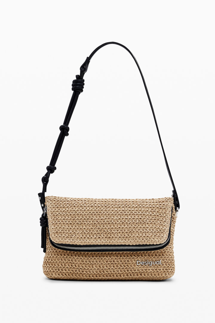 Borsa a tracolla in rafia | Desigual
