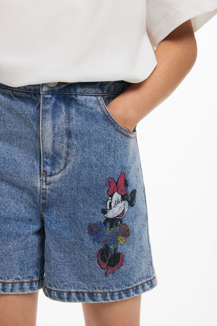 Minnie Mouse™ denim shorts | Desigual