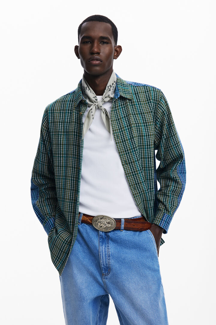 Camisa cuadros franela | Desigual
